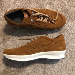 Salvatore Ferragamo Brown Sneakers